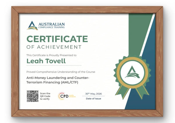 Certification