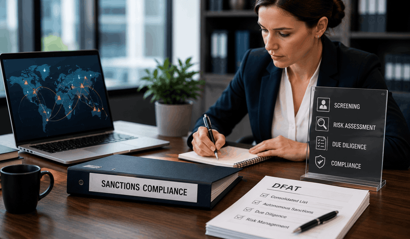 Sanctions Compliance & Screening (DFAT Autonomous Sanctions)